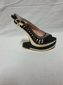 black heels