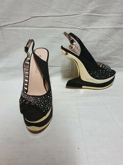 black heels