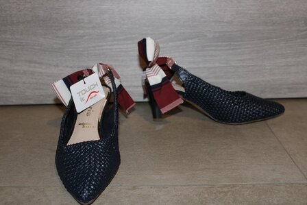 black heels brand Tamaris