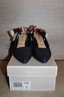 black heels brand Tamaris
