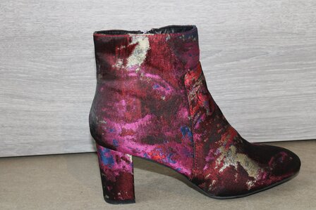 bottes de cheville color&eacute;es