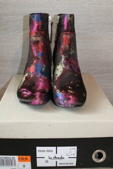 bottes de cheville color&eacute;es
