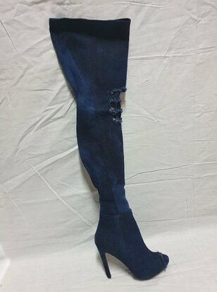 bottes bleues