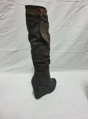 black boots