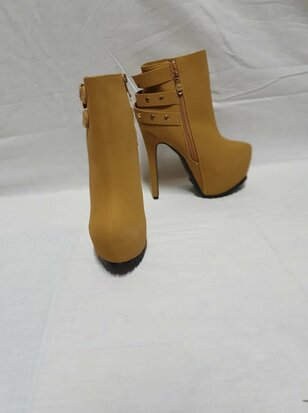 bottes de cheville à talon haut