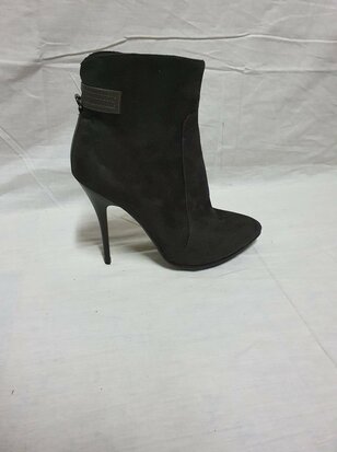 black ankle boots