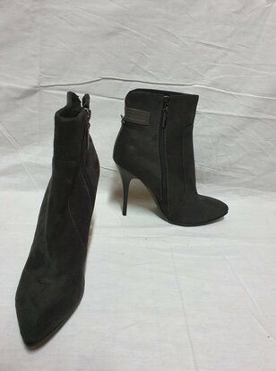 black ankle boots