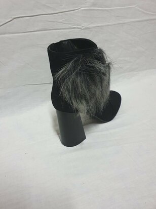 black ankle boots