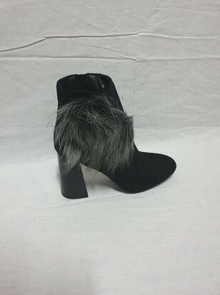 black ankle boots