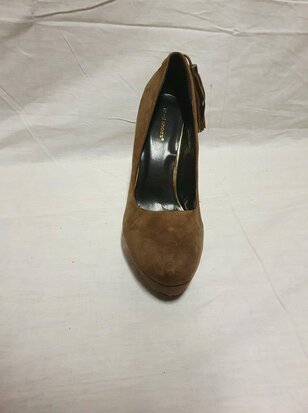 brown high heels