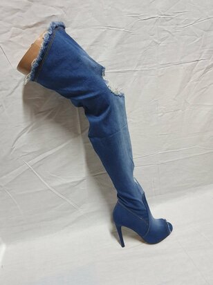 bottes bleues
