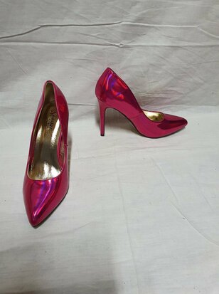 roze hoge hakken