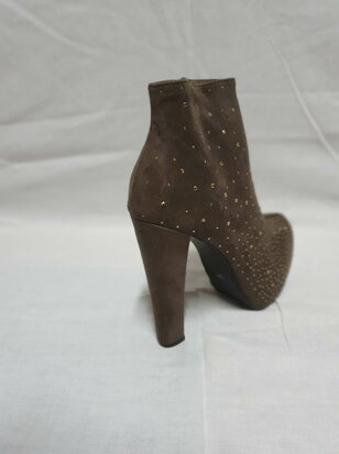 bottes de cheville marron