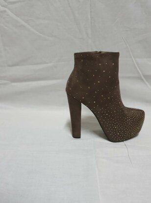 bottes de cheville marron