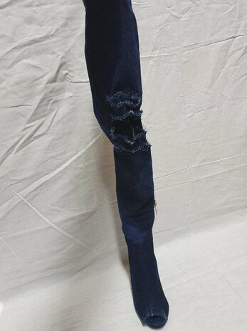 bottes bleues