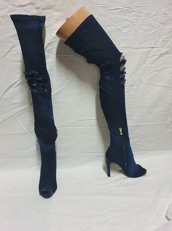 bottes bleues