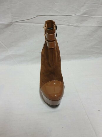 bottes de cheville marron