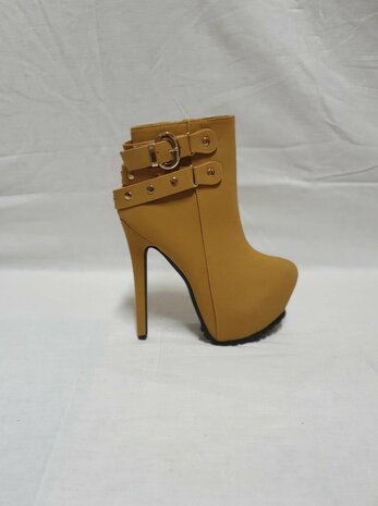 bottes de cheville à talon haut