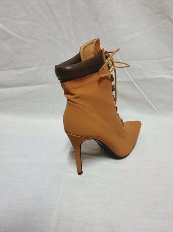 bottes de cheville marron