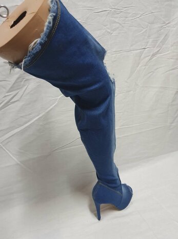 bottes bleues