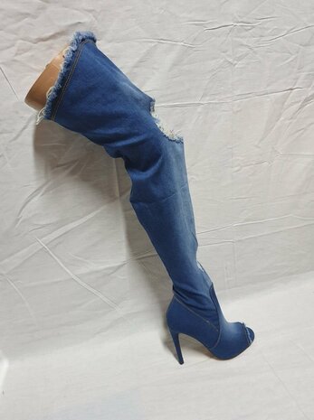bottes bleues