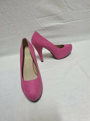 roze hoge hakken