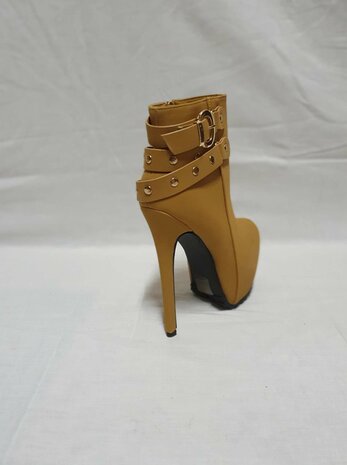bottes de cheville marron