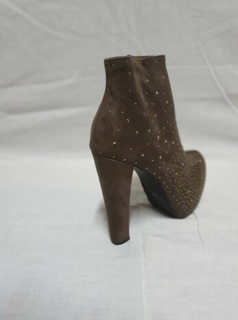 bottes de cheville marron