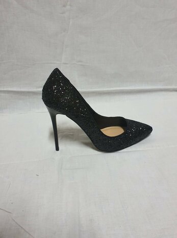 black heels