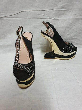 black heels