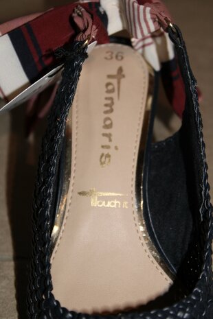 black heels brand Tamaris