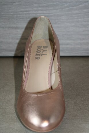 chaussures à talons dorées de la marque Bull Boxer