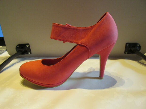 roze hakken met strik Barbie