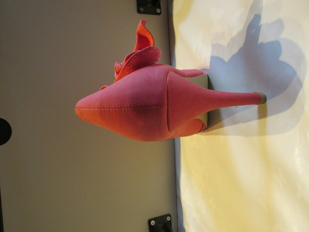 roze hakken met strik Barbie